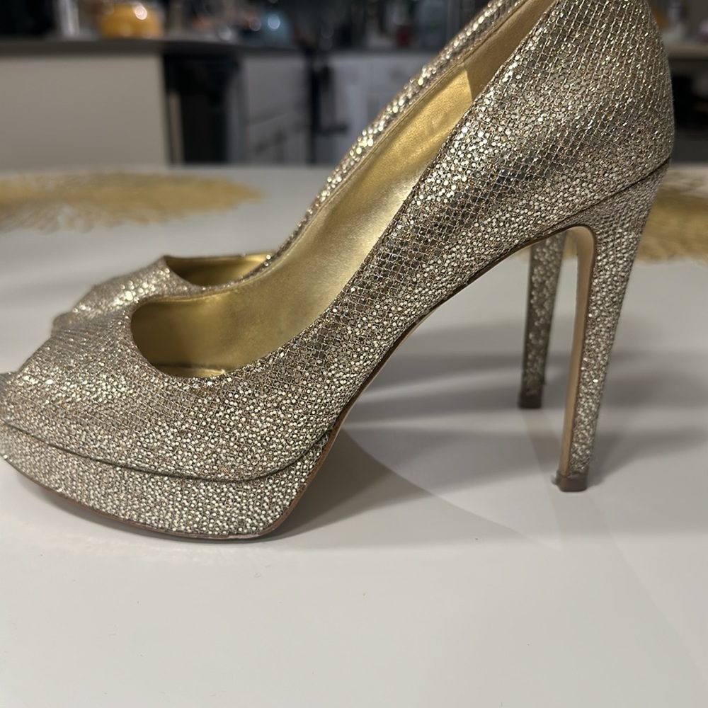 Glitter heels